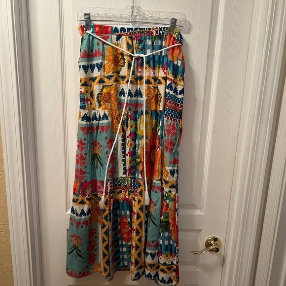 Christian Siriano Aztec Print Maxi Skirt size large - Picture 1 of 6